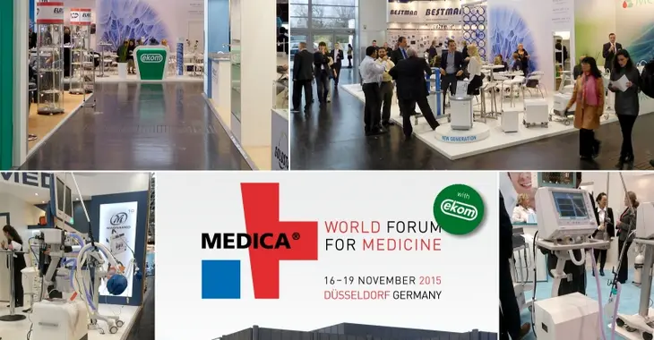 This year Medica - great success for EKOM team This year Medica - great success for EKOM team