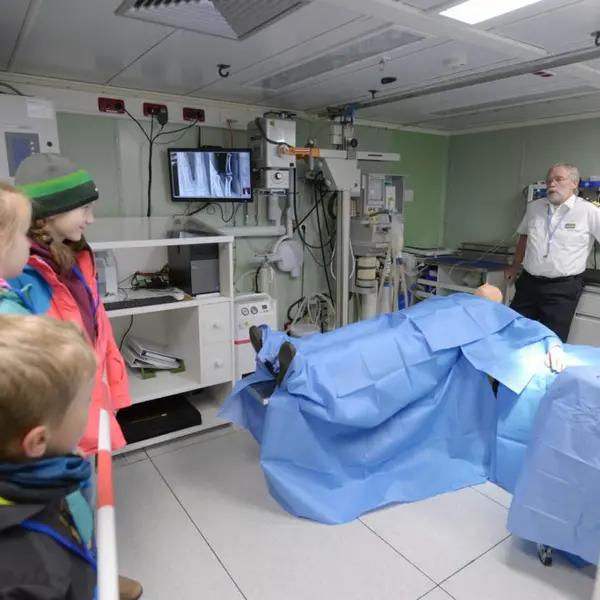Inside the emergency room