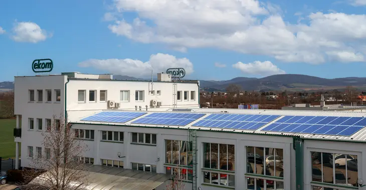 Photovoltaic power plant in EKOM