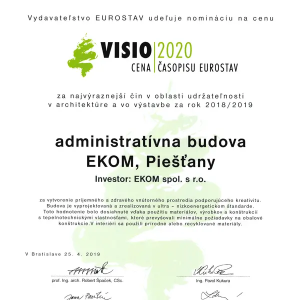VISIO nomination
