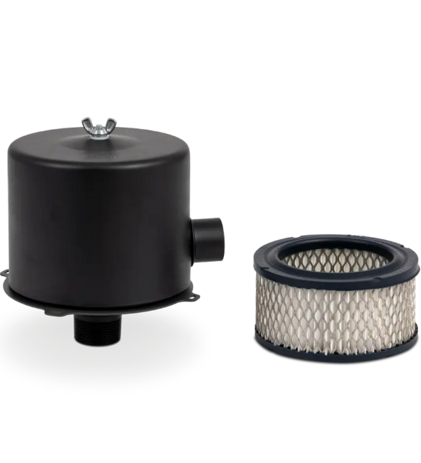 Silencer with HEPA filter